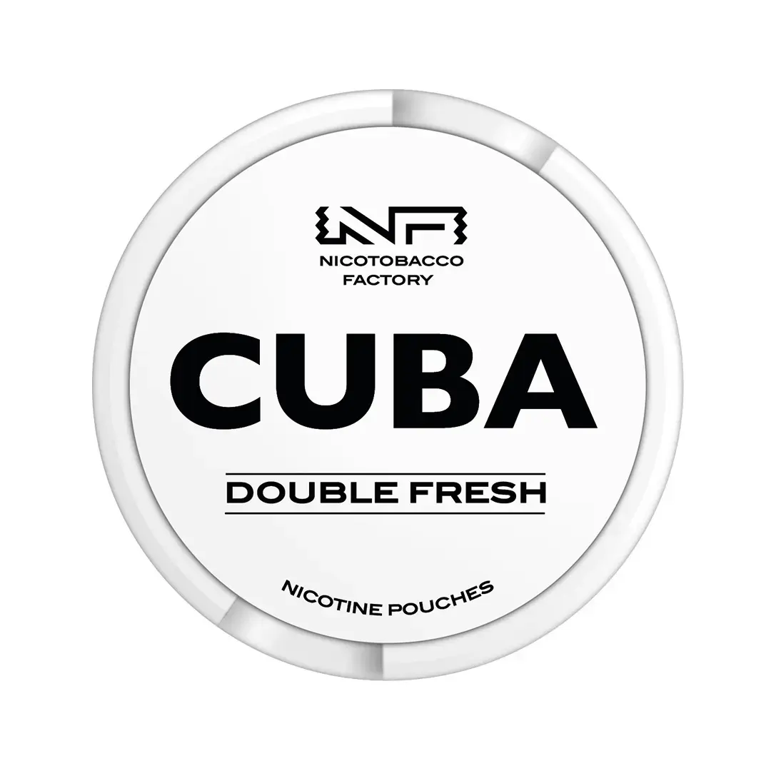 Double Fresh Cuba White Nicotine Pouches 16mg